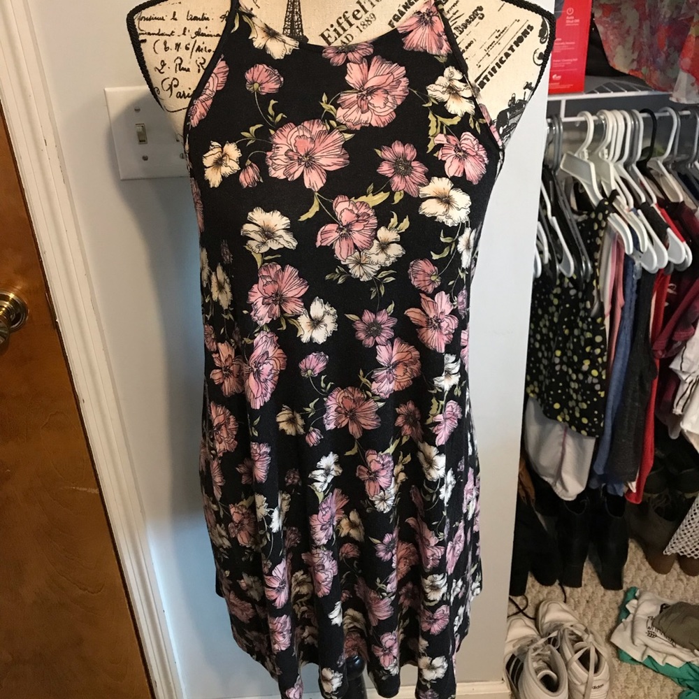 Floral print dress